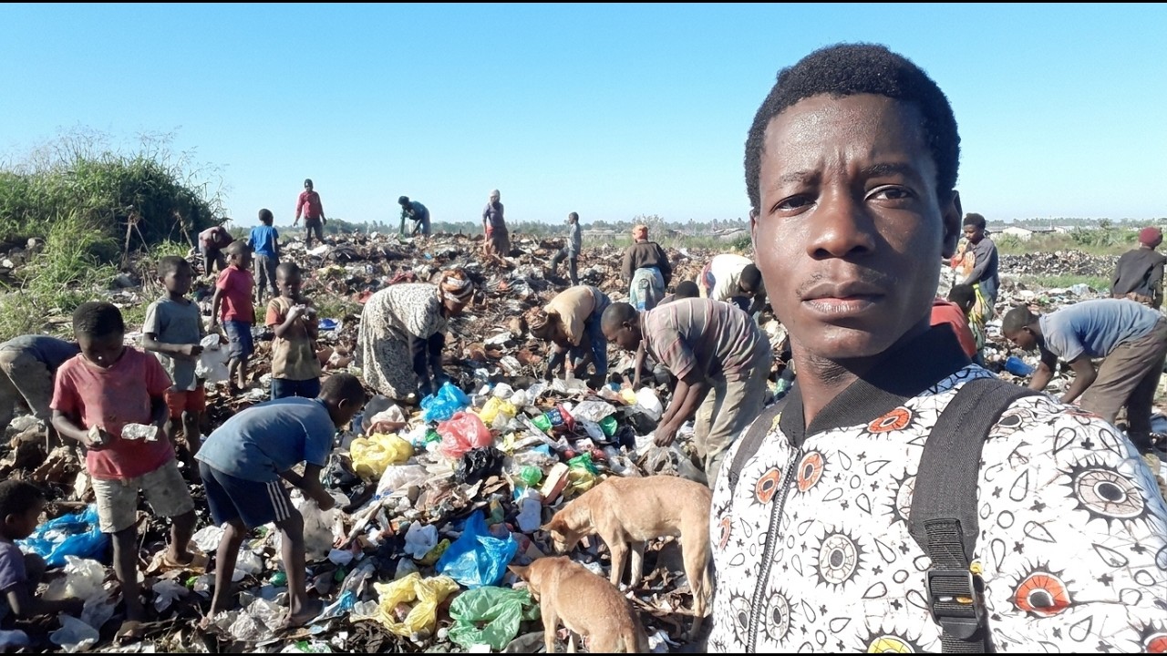 Me infiltrei na Lixeira Mais Pesada de Moçambique e Olha Como Eles Sobrevivem 🇲🇿