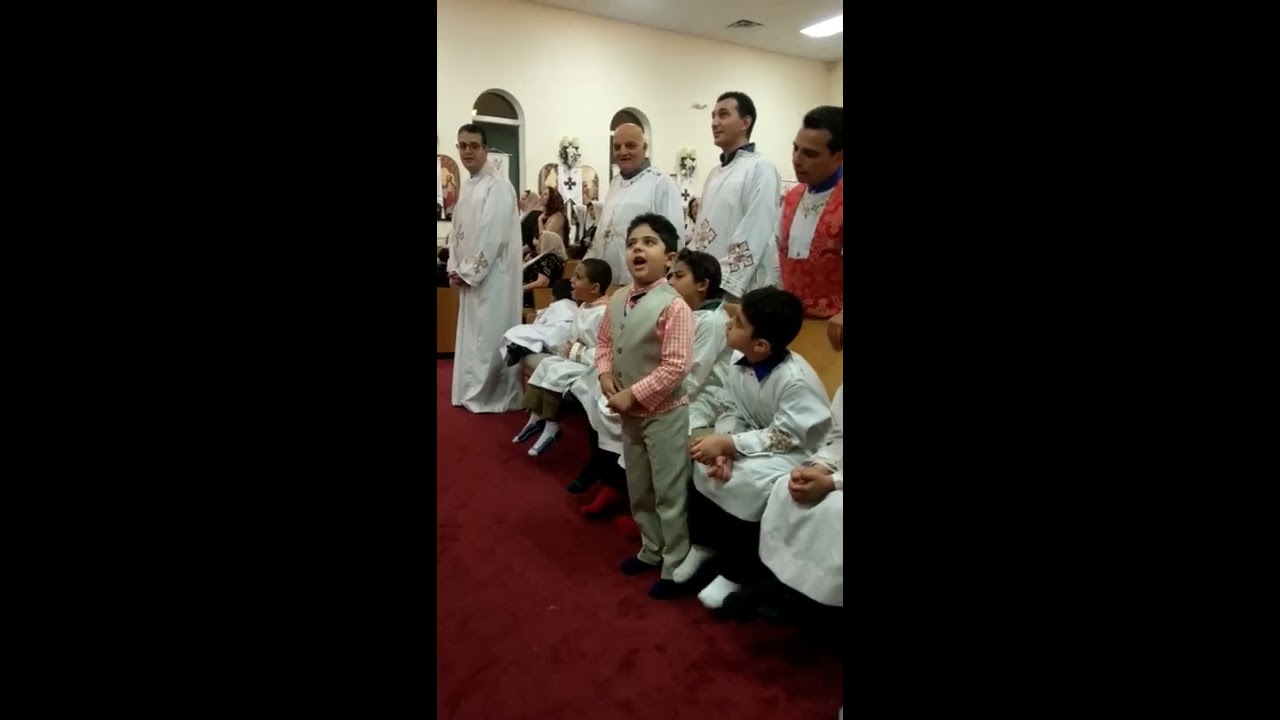 A Future Leader In Our Coptic Orthodox Church Choire 