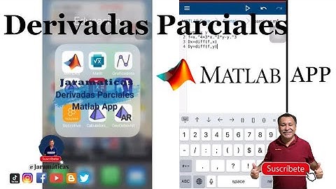 Derivadas Parciales desde la App de Matlab en tu celular