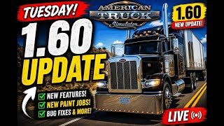 🚨 ATS 1.60 UPDATE | Convoy, New Paint Jobs & More!