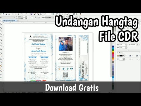 Download Template Undangan Hangtag file CDR Gratis