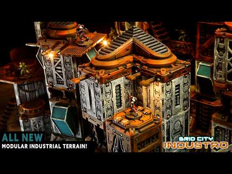 Grid City: Industro - All new Modular Sci-fi Terrain!