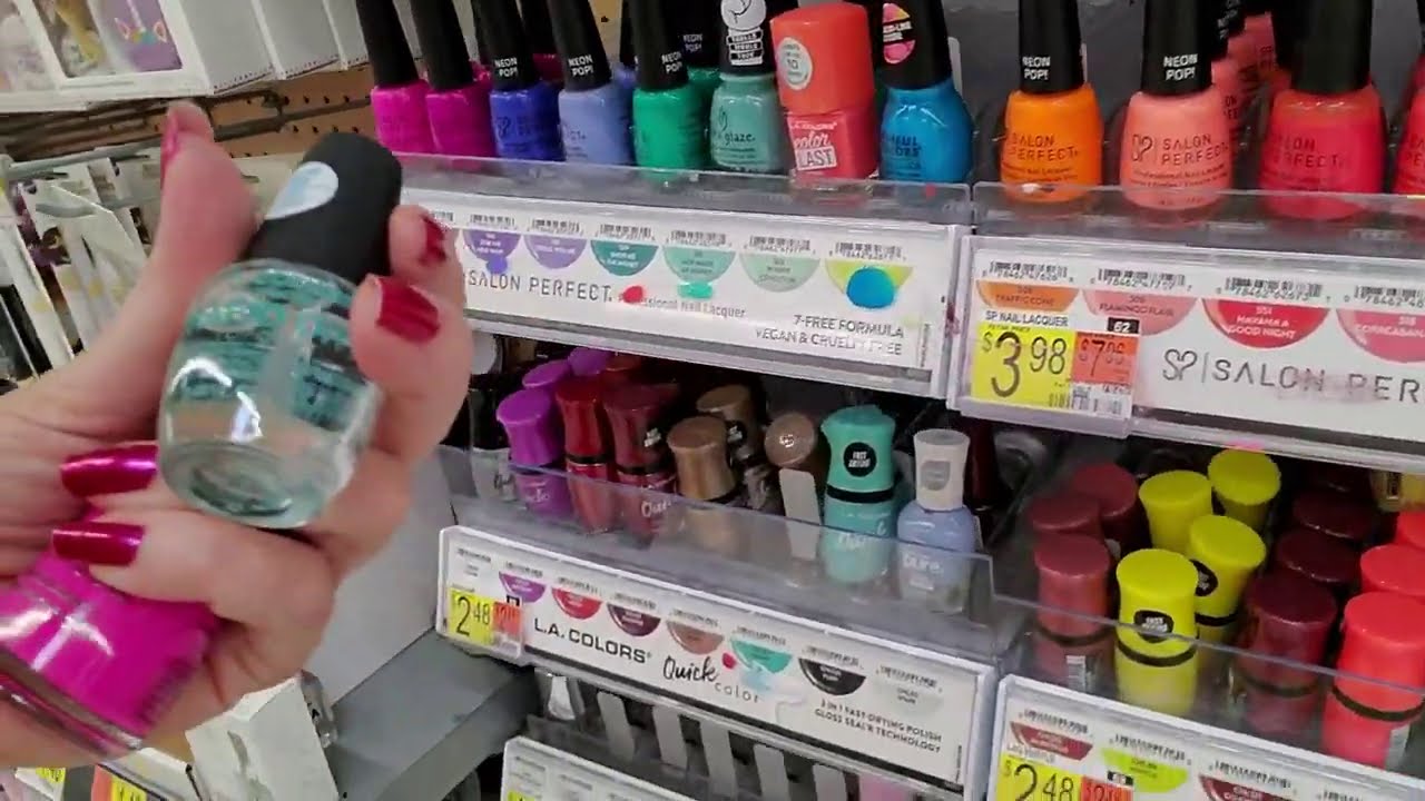 Walmart Nail Color Strips - wide 6