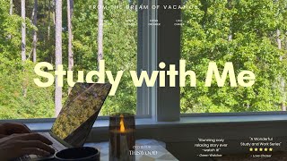 2-HOUR STUDY WITH ME 🍃 / Summer End Calm Lofi Piano 🍏 / 30-5 Pomodoro / Deep Focus ADHD Relief