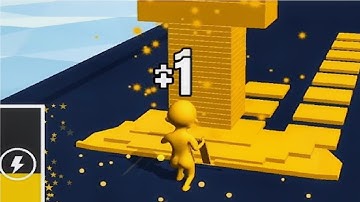 Stack Colors gameplay android, ios level 38 | GamePlay Android and iOS