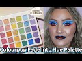 Colourpop Fade Into Hue Palette Collection Tutorial | GLAMBYANGELIC