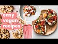 FULL DAY OF EATING - Easy Vegan Recipes