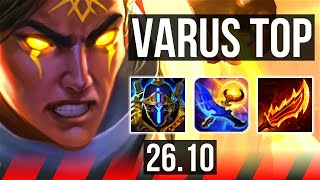VARUS vs SETT (TOP) | KR Master | 26.10