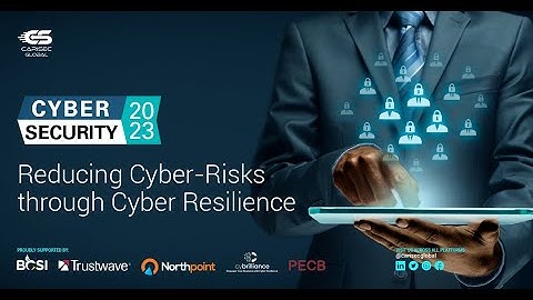 Cybersecurity Event 2023 - Day 1 - Opening Remarks (CariSec Global & Feature Speakers)
