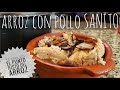 ARROZ CON POLLO Y CHAMPIGNON "A LO SILVIA" | SANITO Y RICO!!