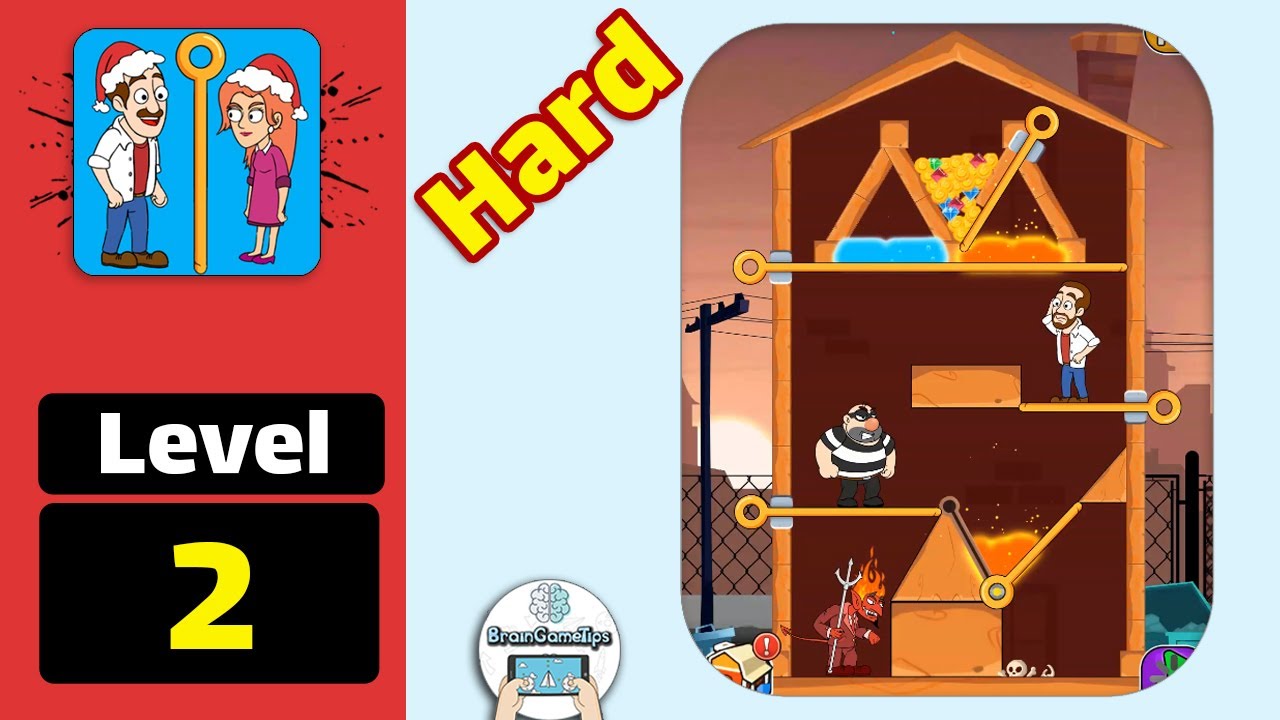 Home Pin: Pull The Pin Puzzle - Hard Level 2 Walkthrough
