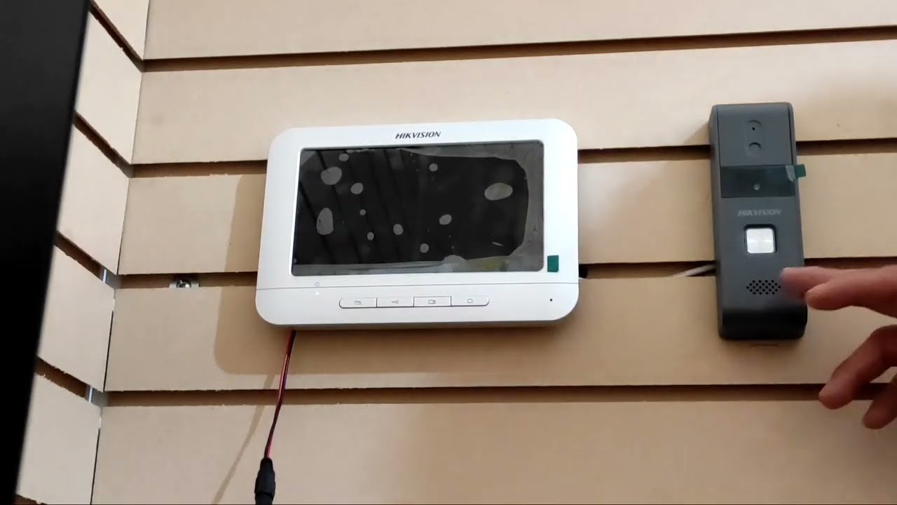 Video portero análogo Hikvision (instalación y funcionamiento)