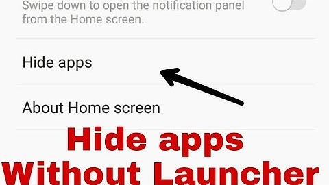 How to Hide Apps in any Samsung j6,j4,