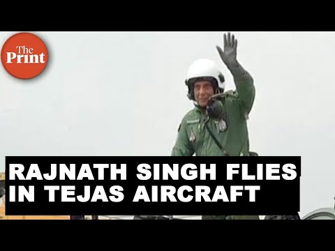 Rajnath Singh becomes the first Defence Minister to fly the Tejas aircraft