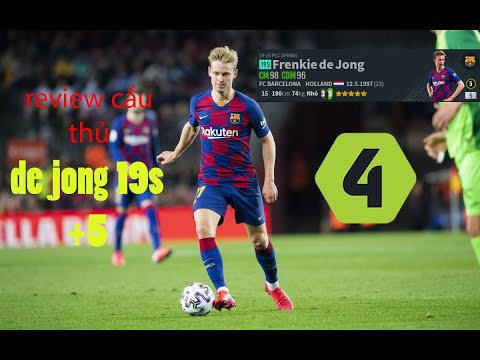 Video review Frenkie de Jong mùa 19s 5 | Thánh chuyền của... - youtube