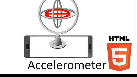 Accelerometer with HTML5