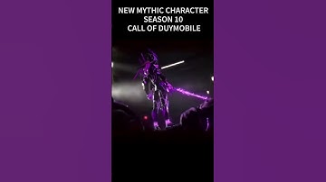 FIRST MYTHIC CHARACTER - Call of Duty Mobile