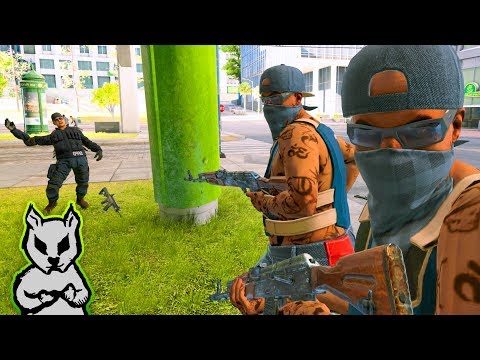 COPS & GANGS STREET WAR | Watch Dogs 2 Free Roam