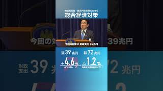 物価高克服・経済再生実現のための総合経済対策① #shorts