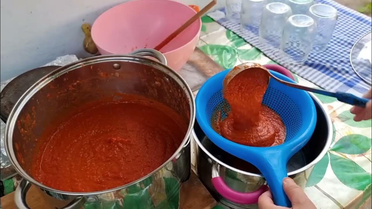 ГУСТОЙ домашний КЕТЧУП БЕЗ КРАХМАЛА и БЕЗ УВАРИВАНИЯ! Легко и просто ...