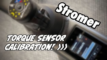 Stromer Torque Sensor Calibration