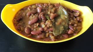 ప్రొటీన్స్ పుష్కలంగా వుండే రాజ్మా కూర/ Rajma curry in telugu/Kidney beans masala curry