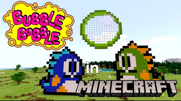 Bubble & Bobble in Minecraft