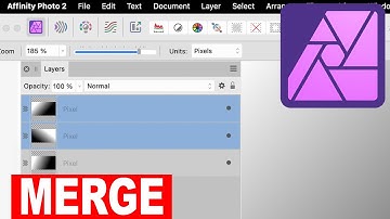 How To Merge layers in AFFINITY PHOTO