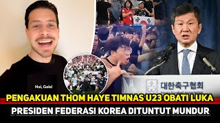 REKOR TERCORENG, KORSEL GADUH! Raksasa Asia kalang kabut berkat Timnas U23~Thom Haye beri reaksi