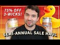 75% OFF CANDLES & NEWNESS – Semi-Annual Sale Haul (Bath & Body Works)