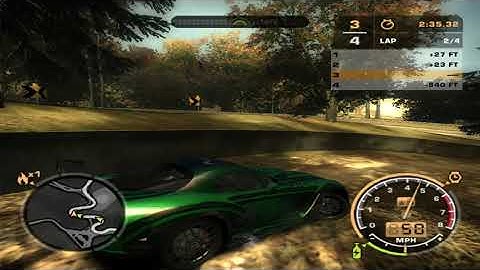 Need For Speed: Most Wanted (2005) - Race #99 - Omega & Industries (Circuit)