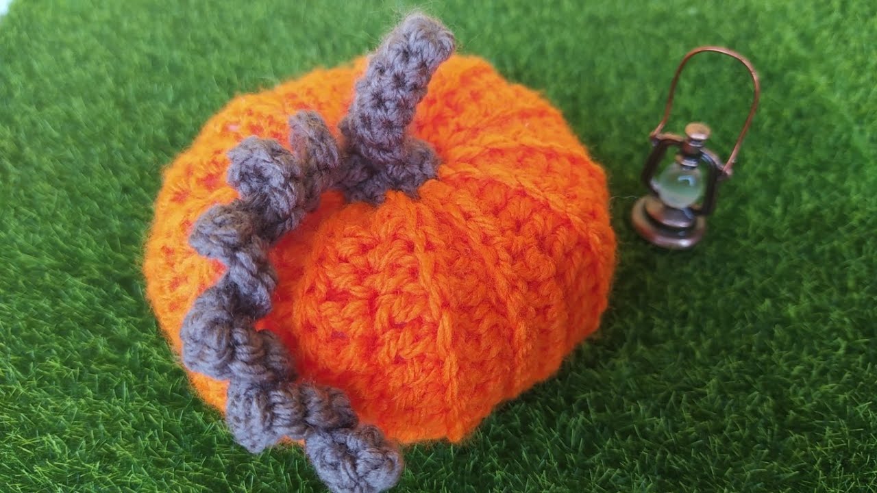 Zucca Uncinetto 🎃🍂 Halloween Amigurumi Tutorial - Pumpkin Crochet 🧡🍁 Calabaza Crochet Amigurumi