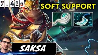 Saksa Bounty Hunter Soft Support - Dota 2 Patch 7.41d pro Player Full Gameplay screenshot 4