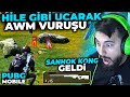 HİLE GİBİ UÇARAK AWM VURUŞU SANHOK KONG GELDİ / PUBG MOBILE