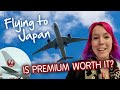  jal economy vs premium  flying from london heathrow to tokyo haneda with japan airlines 2024