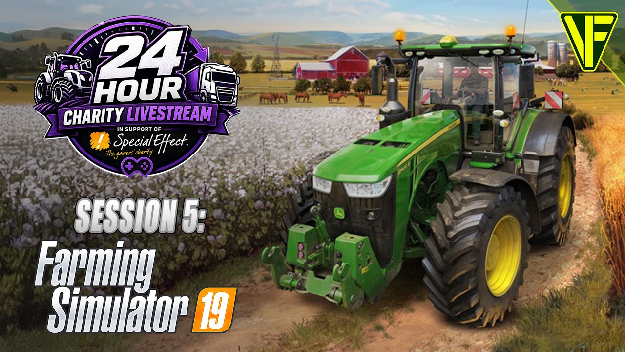 Morning Shift on Farming Simulator 19! | Charity Stream #5 - YouTube