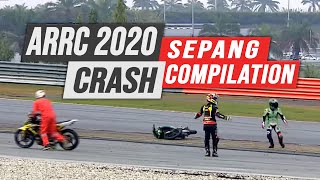 ARRC 2020 Sepang Crash Compilation