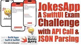 Build the Jokes App   A SwiftUI Exam Challenge & Solution screenshot 5
