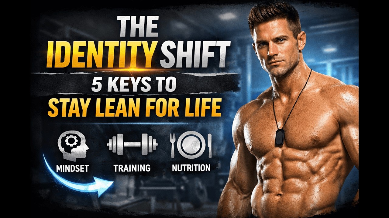 The Identity Shift Lean Men Take: 5 Keys to Stay Lean for Life - YouTube