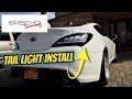 Spec D Tuning Genesis Coupe Tail Lights Install