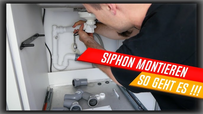 Siphon - welche Dichtung wie einbauen? (Sanitär, Abfluss, spülen)