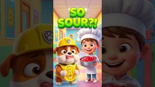 Yummy Number Candy! 🍓 Chase &amp; Marshall 3D Cartoon #shorts