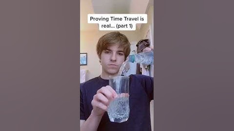 PROVING TIME TRAVEL IS REAL!! #Shorts