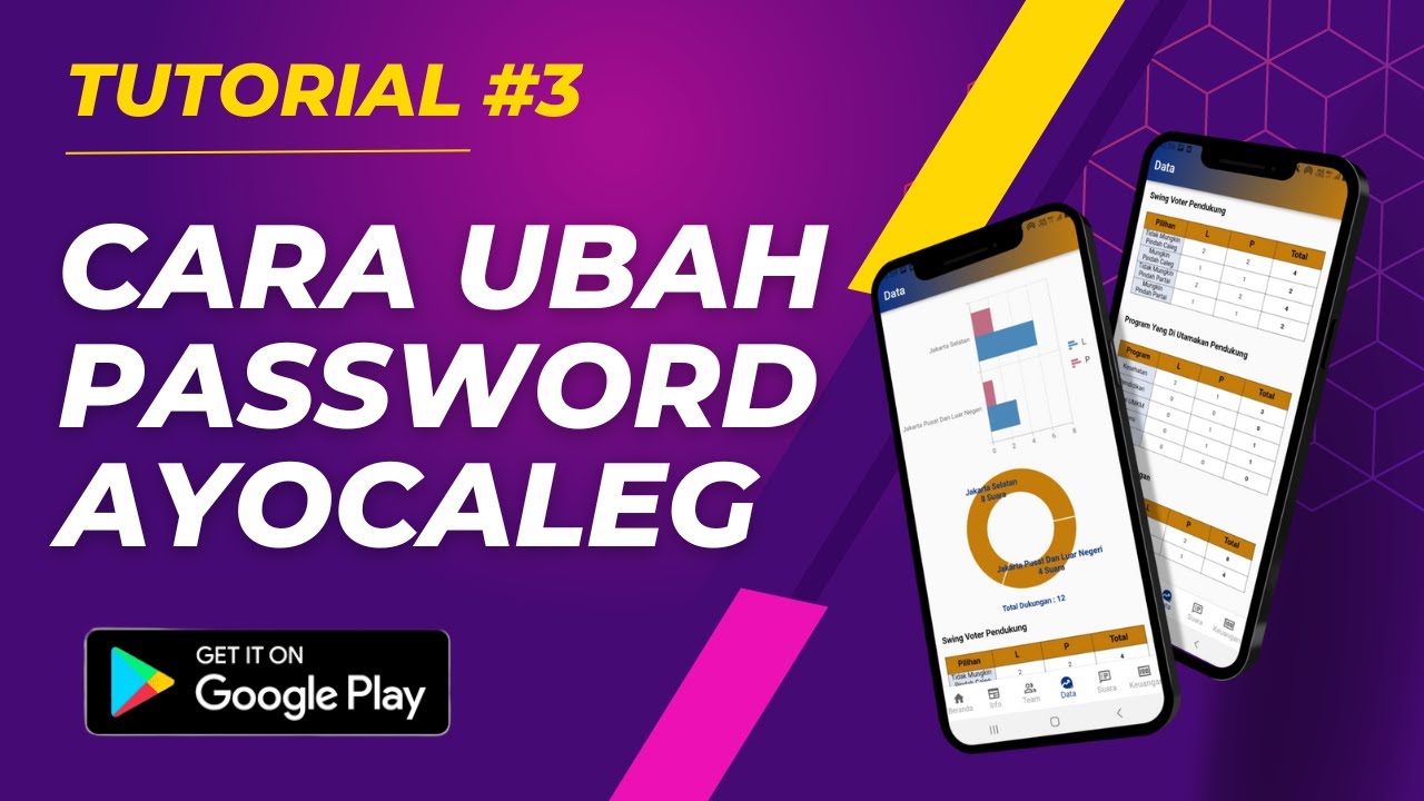  caleg2024 cara ubah password ayocaleg aplikasi ayocaleg 2024 wa 0813