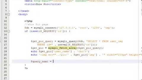 pagination next previous using PHP   تعدد الصفحات بطريقة التالي و السابق PHP