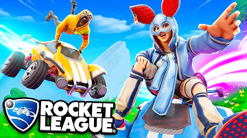 Fortnite Pros try Rocket League (Epic)