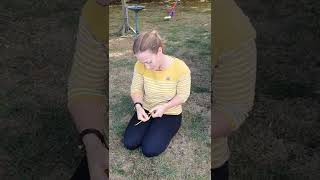 Forest School Unit 2 Knots Shear Lashing