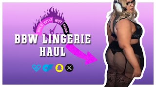 Lingerie Haul Velvetmoxie