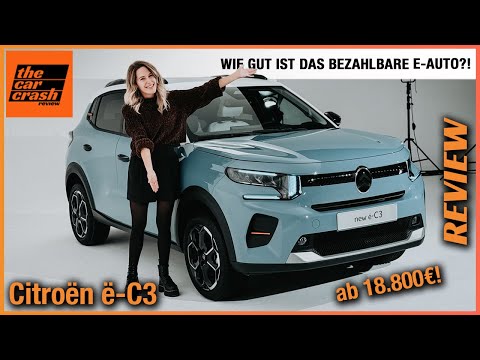 Youtube Citroen e-C3 im Test (2024) Besser als VW ID.2 oder Dacia Spring?! Review | Innenraum | Preis | POV thumb