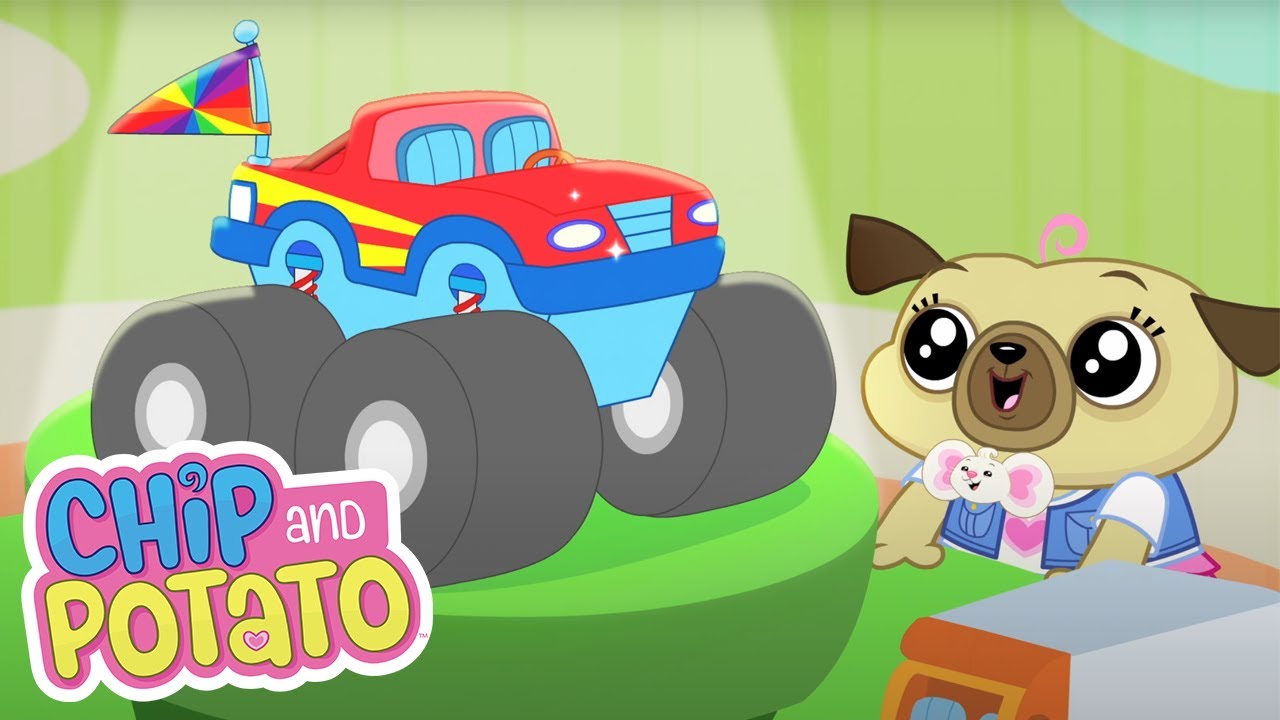 Chip and Potato | Rajd samochodowy | Kreskówki Dla Dzieci | Obejrzyj więcej w Netflix